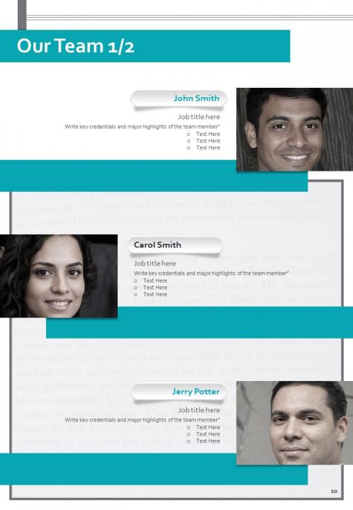 A4 Freelance Copywriting Proposal Template Presentation Graphics