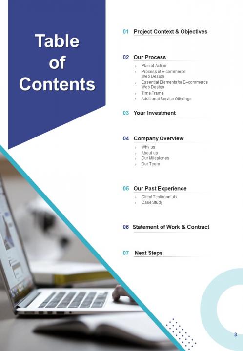 A4 Website UIUX Design Proposal Template | Presentation Graphics ...