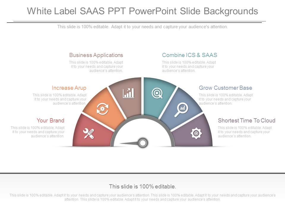 A White Label Saas Ppt Powerpoint Slide Backgrounds ...