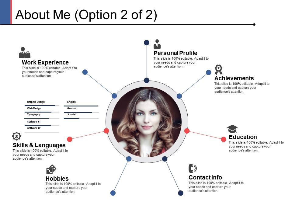 About Me Personal Profile Ppt Powerpoint Presentation Summary Slide Download