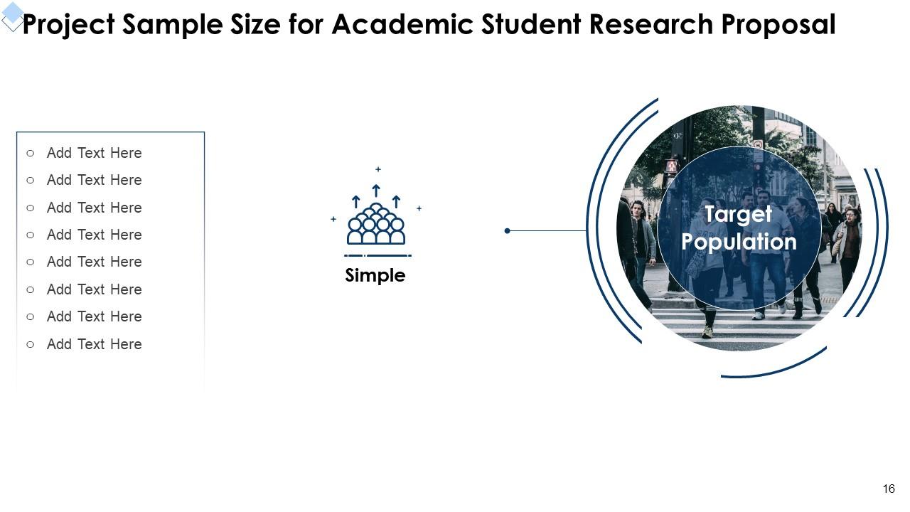 Academic student research proposal powerpoint presentation slides ...