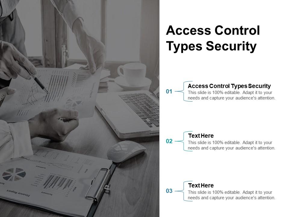 Access Control Types Security Ppt Powerpoint Presentation Outline