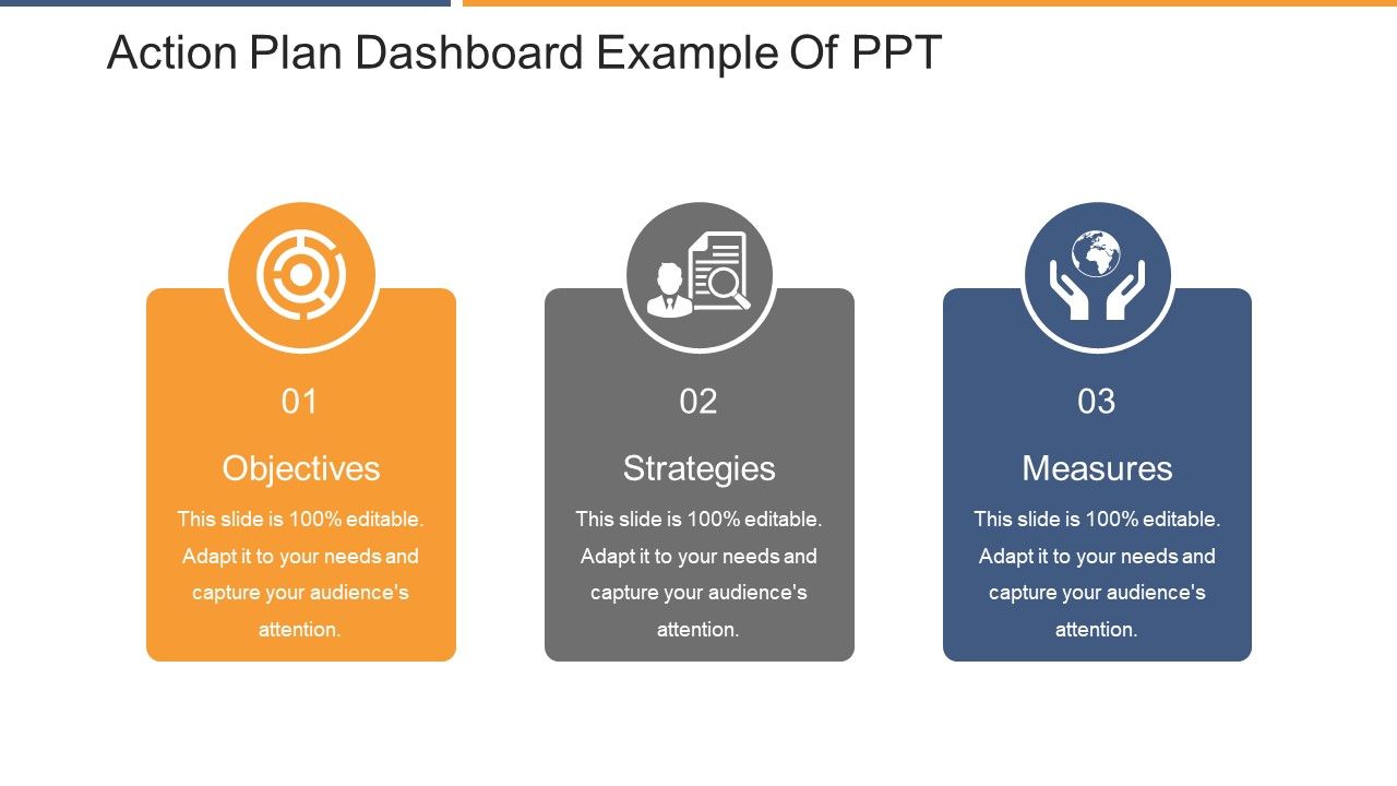 Action Plan Dashboard Example Of Ppt