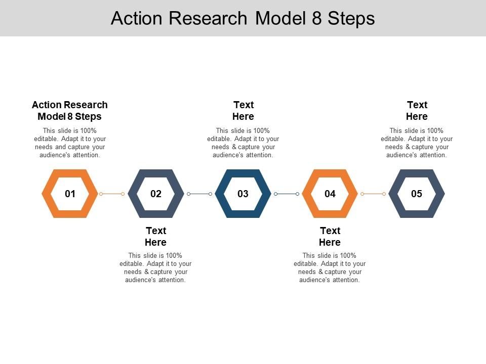 Action research model 8 steps ppt powerpoint presentation inspiration format cpb