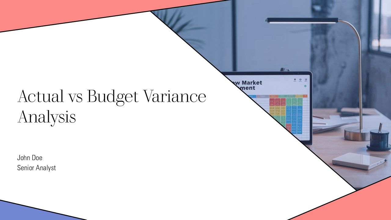 Actual Vs Budget Variance Analysis PPT Example AT Actual Vs Budget Variance Analysis PPT Example AT
