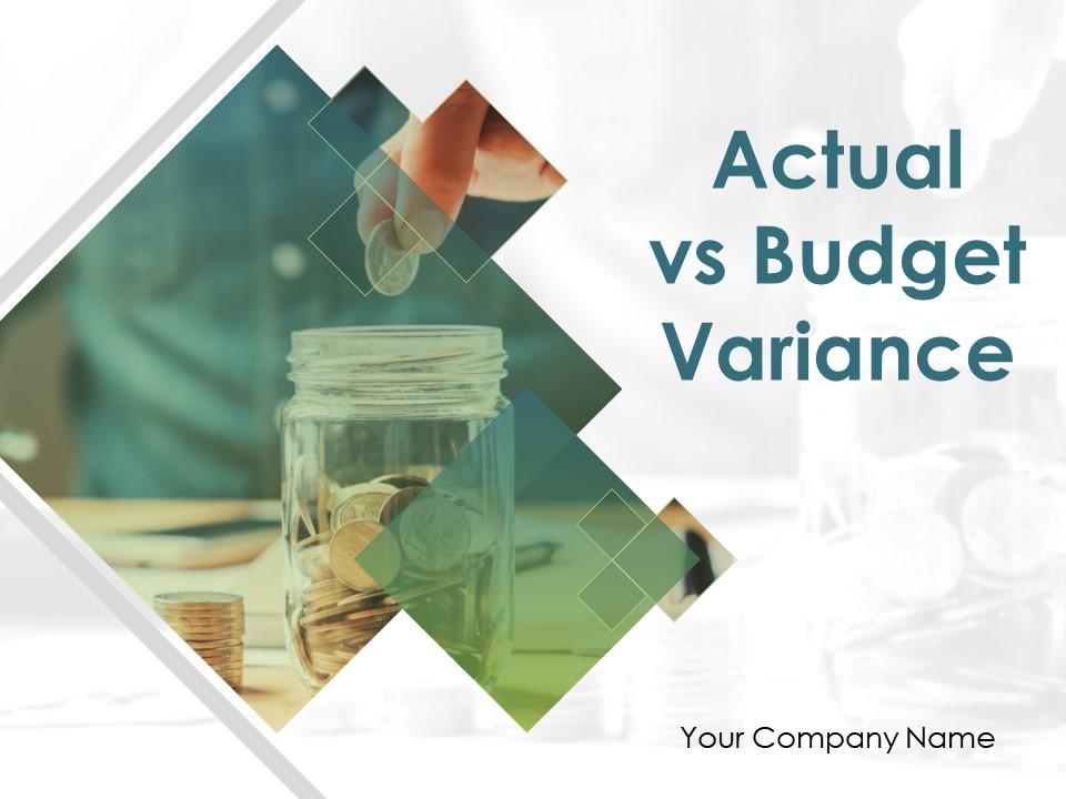 Actual vs budget variance powerpoint presentation slides Slide00