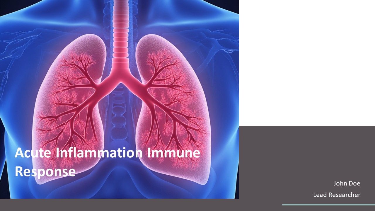 Acute Inflammation Immune Response PPT Template AT Acute Inflammation Immune Response PPT Template AT