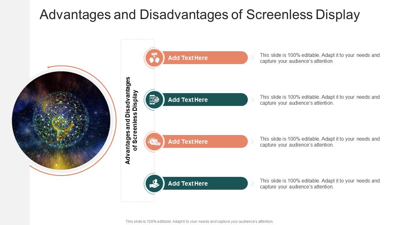 Advantages And Disadvantages Of Screenless Display Ppt Slides Cpp PPT ...