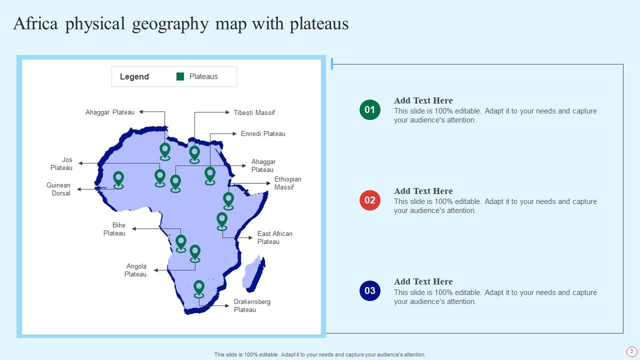 Africa Geography Map Powerpoint PPT Template Bundles PPT Presentation