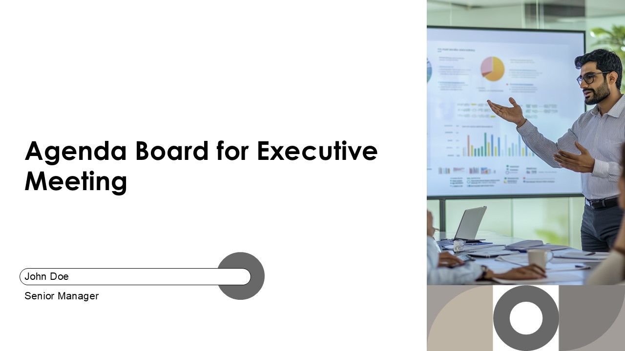 Agenda Board For Executive Meeting PPT Sample AT Agenda Board For Executive Meeting PPT Sample AT