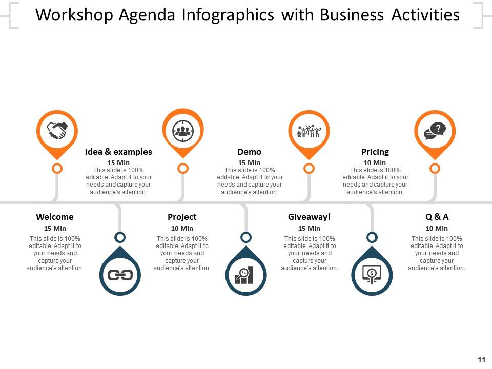 agenda-infographics-business-meeting-timeline-roadmap-lunch-break