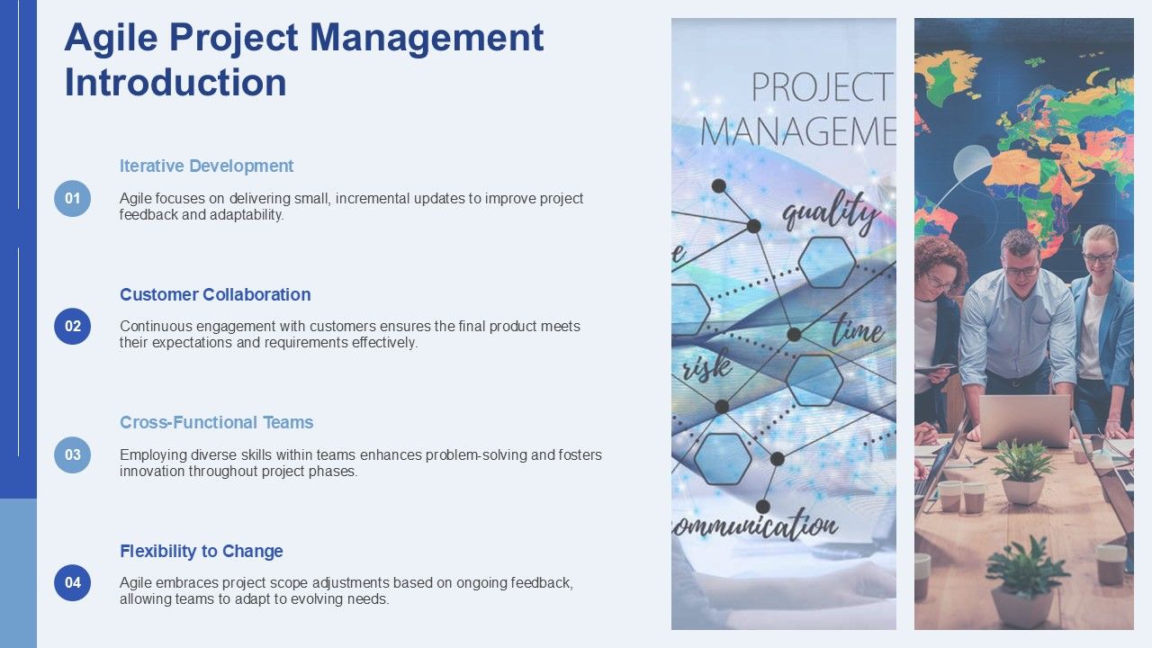 Agile Project Management Phases PPT Graphics AT