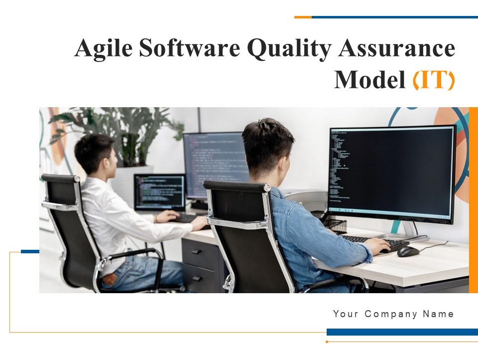 Agile software quality assurance model it powerpoint presentation slides Slide01