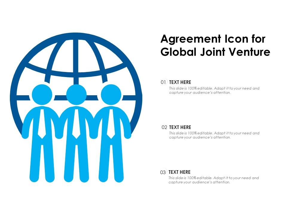 Agreement icon for global joint venture Slide00
