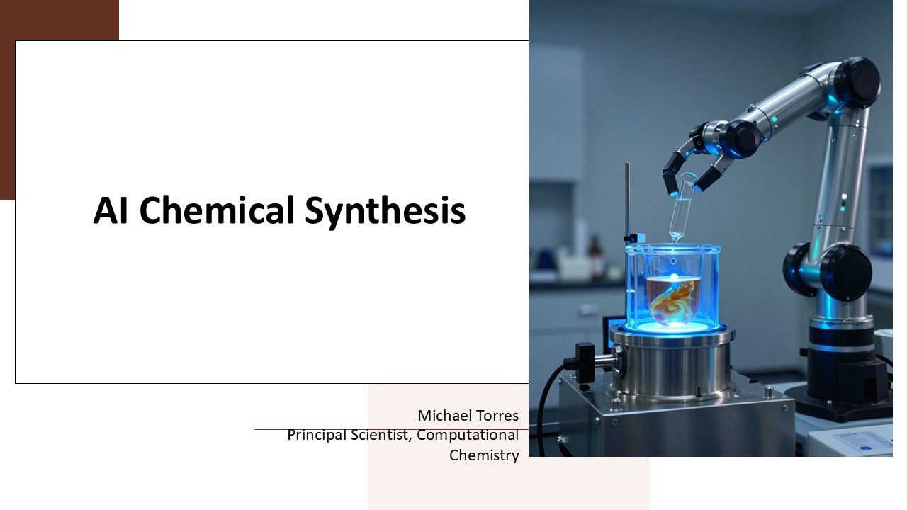 AI Chemical Synthesis PPT Structure VA AI Chemical Synthesis PPT Structure VA