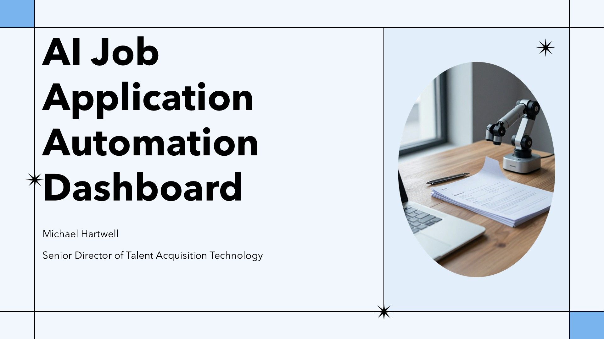 AI Job Application Automation Dashboard PPT Summary VA AI Job Application Automation Dashboard PPT Summary VA