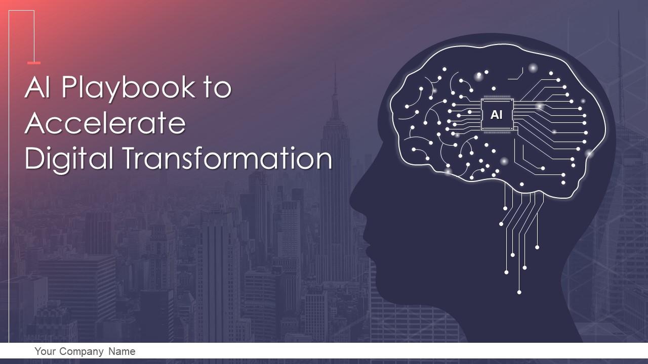 AI Playbook To Accelerate Digital Transformation Powerpoint Presentation Slides Slide01