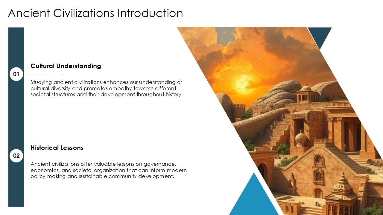 Ancient Civilizations Introduction PPT Graphics ACP PPT Template