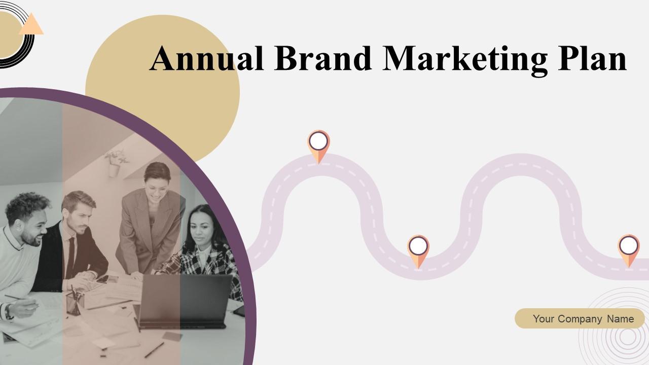 Annual Brand Marketing Plan Powerpoint Presentation Slides Branding CD