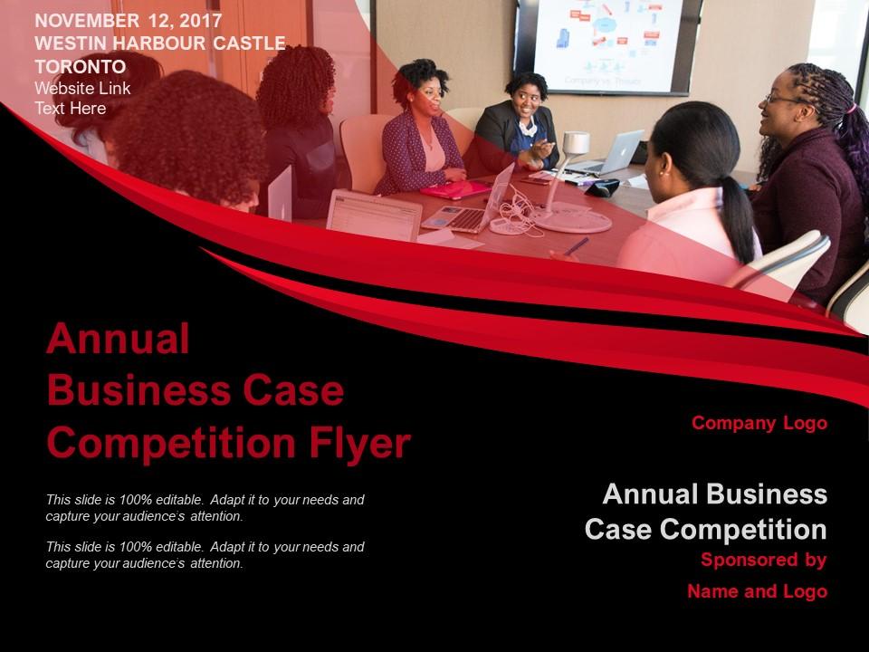 Annual business case competition flyer Slide00