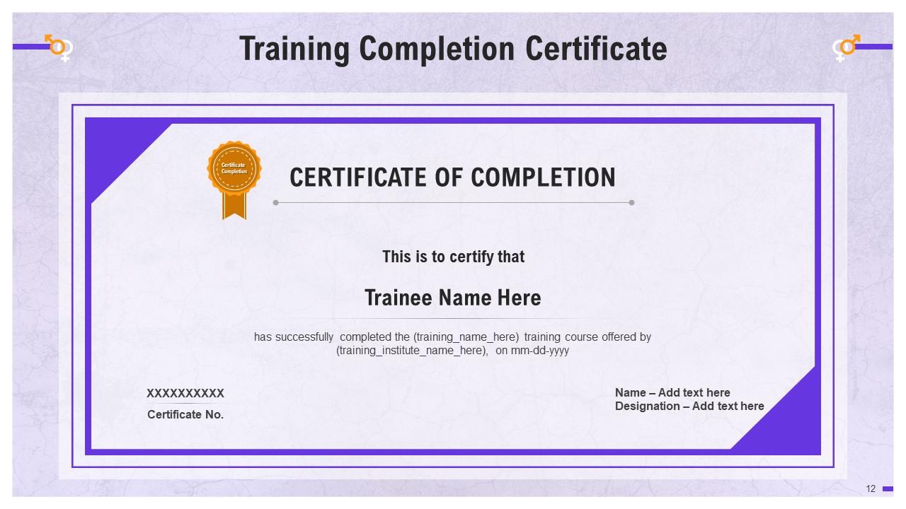 Pledge Certificate Template
