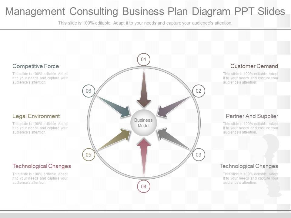App management consulting business plan diagram ppt slides Slide01