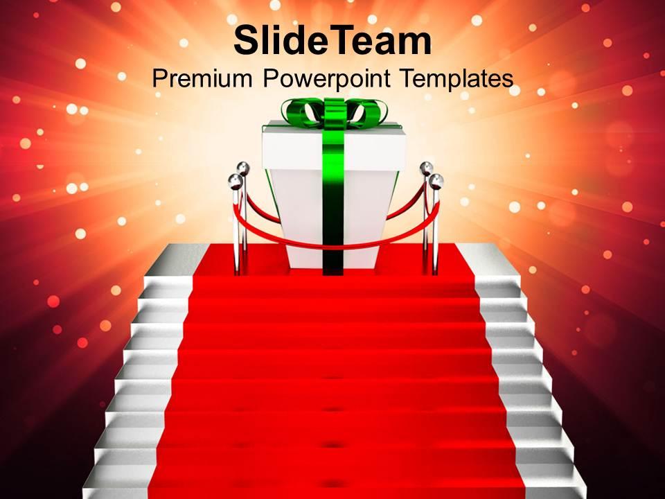 Applause the winner with award powerpoint templates ppt themes and graphics 0513 Slide01