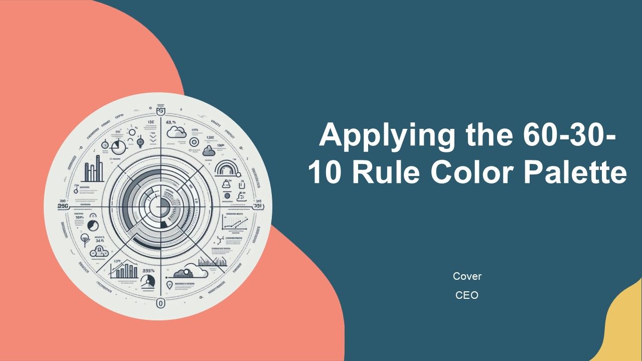 Applying The 60 30 10 Rule Color Palette PPT Structure AT