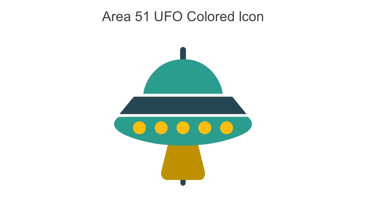 Area 51 UFO Colored Icon In Powerpoint Pptx Png And Editable Eps Format ...