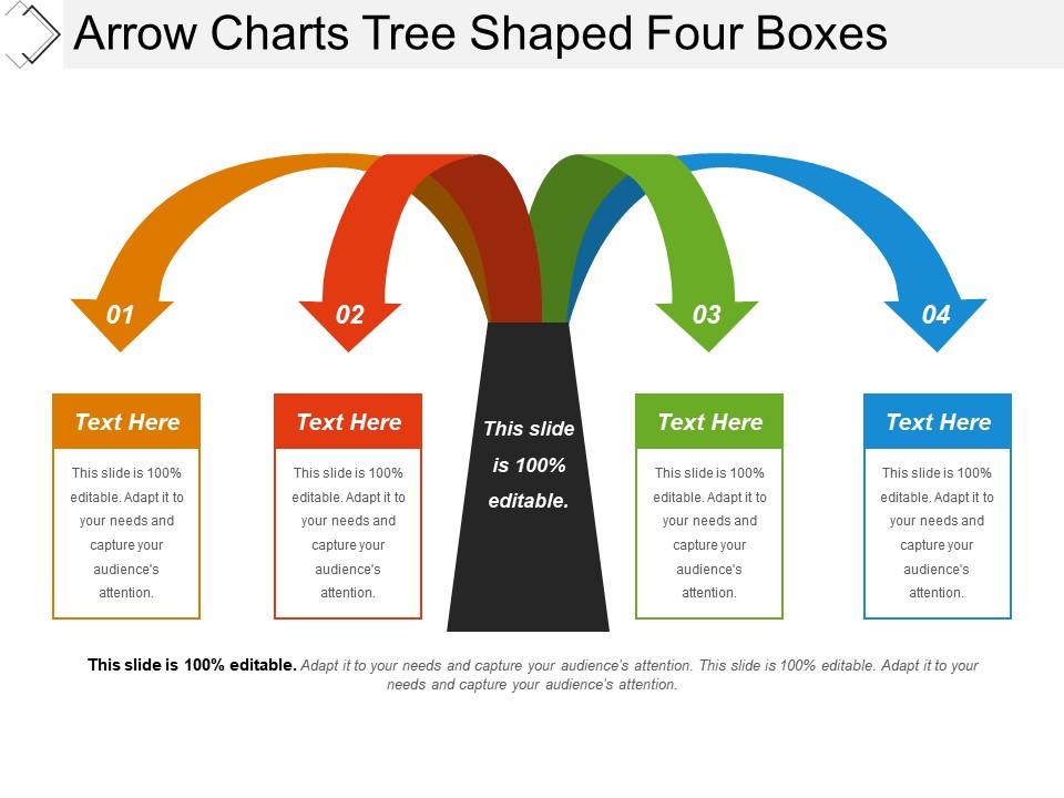 arrow_charts_tree_shaped_four_boxes_Slide01