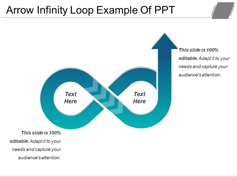 Arrow Infinity Loop Example Of Ppt | Presentation PowerPoint Diagrams ...