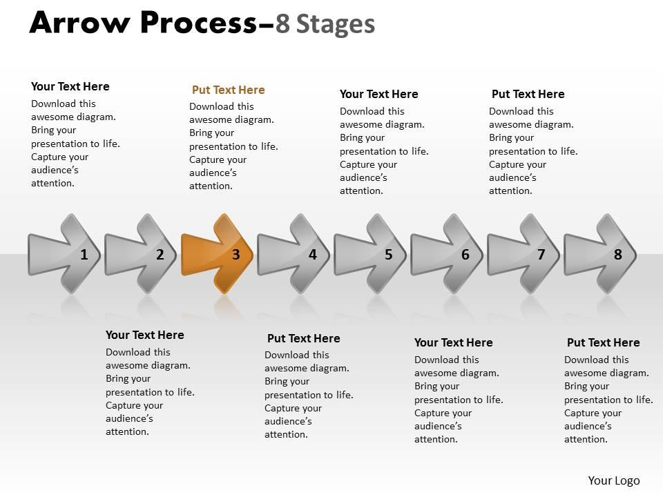 Arrow Process 8 Stages 1 | PPT Images Gallery | PowerPoint Slide Show ...