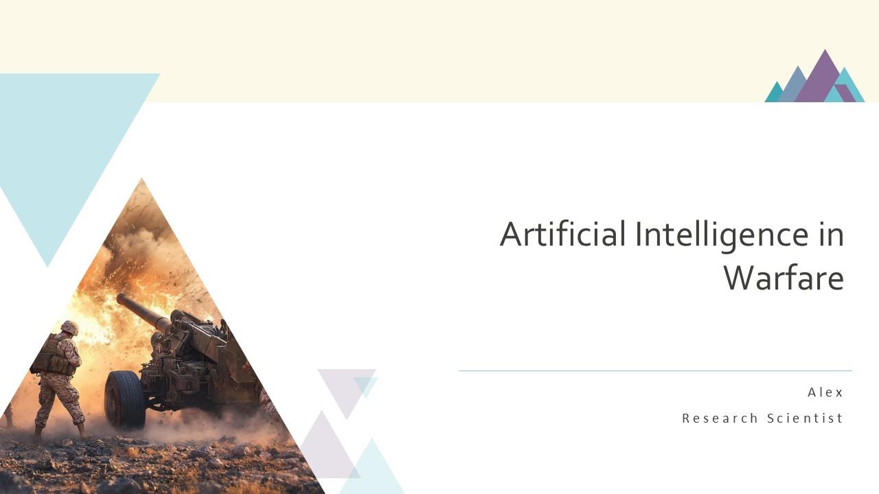 Artificial Intelligence In Warfare PPT Designs ACP Artificial Intelligence In Warfare PPT Designs ACP