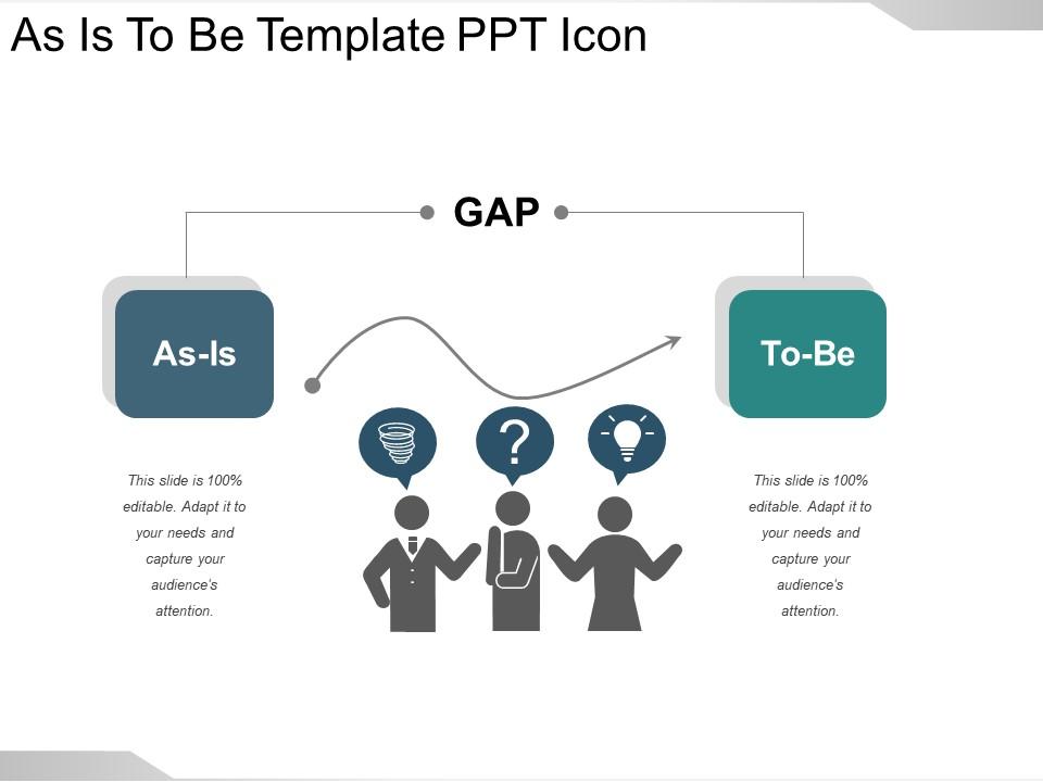As is to be template ppt icon Slide01