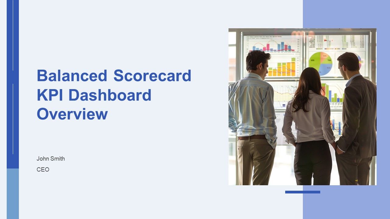 Balanced Scorecard KPI Dashboard Overview PPT Sample AT
