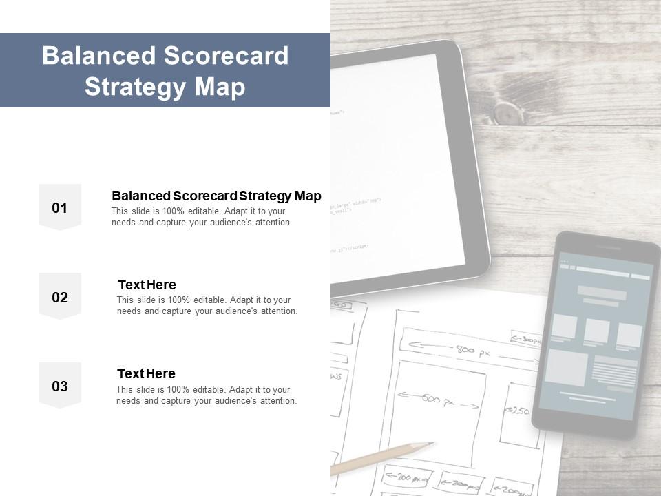 Balanced scorecard strategy map ppt powerpoint presentation professional show cpb