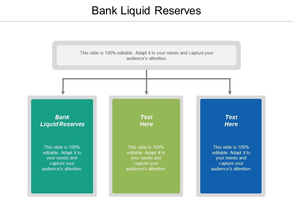 Bank Liquid Reserves Ppt Powerpoint Presentation File Diagrams Cpb