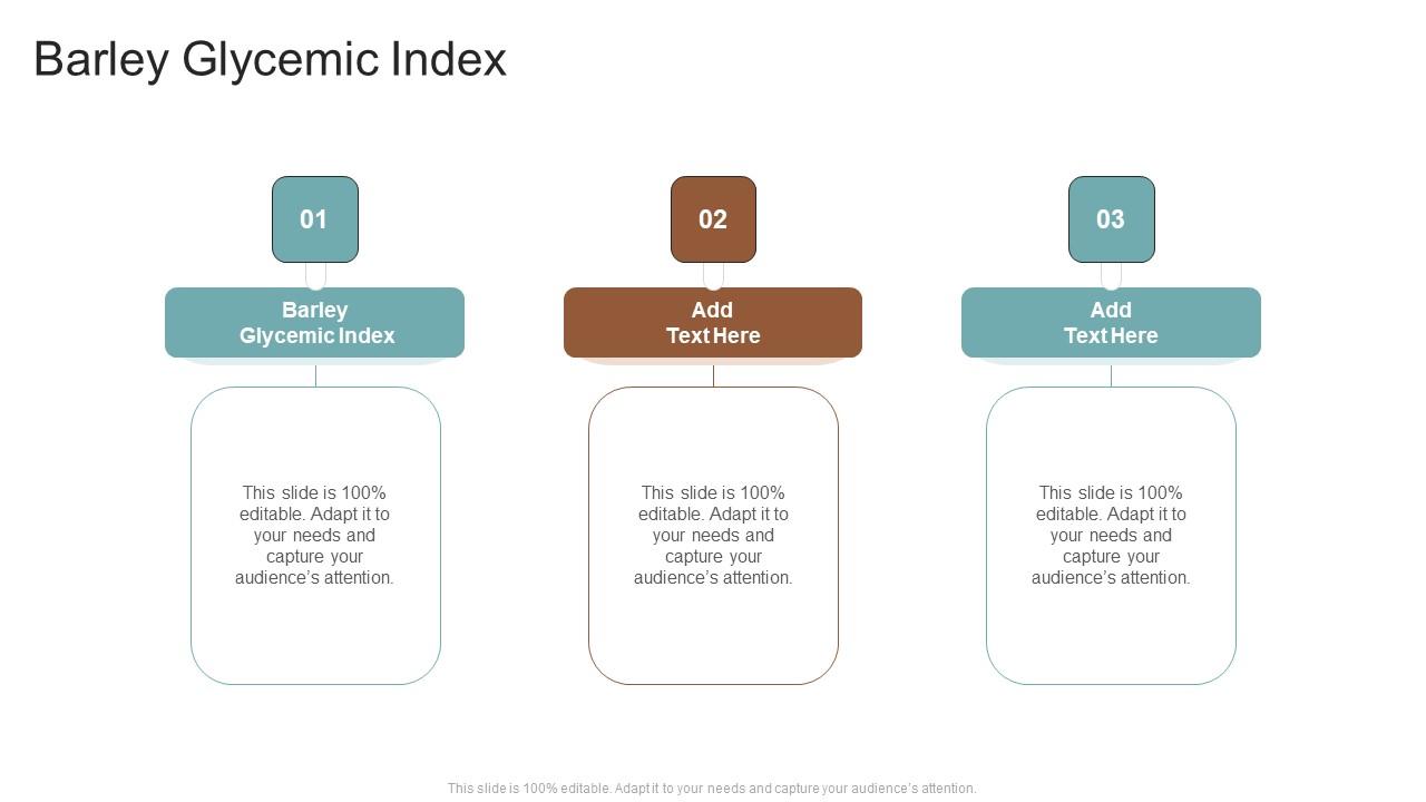 Barley Glycemic Index In Powerpoint And Google Slides Cpb