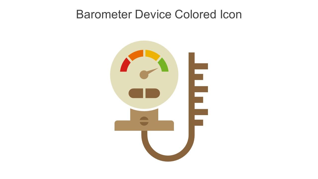Barometer Device Colored Icon In Powerpoint Pptx Png And Editable Eps Format