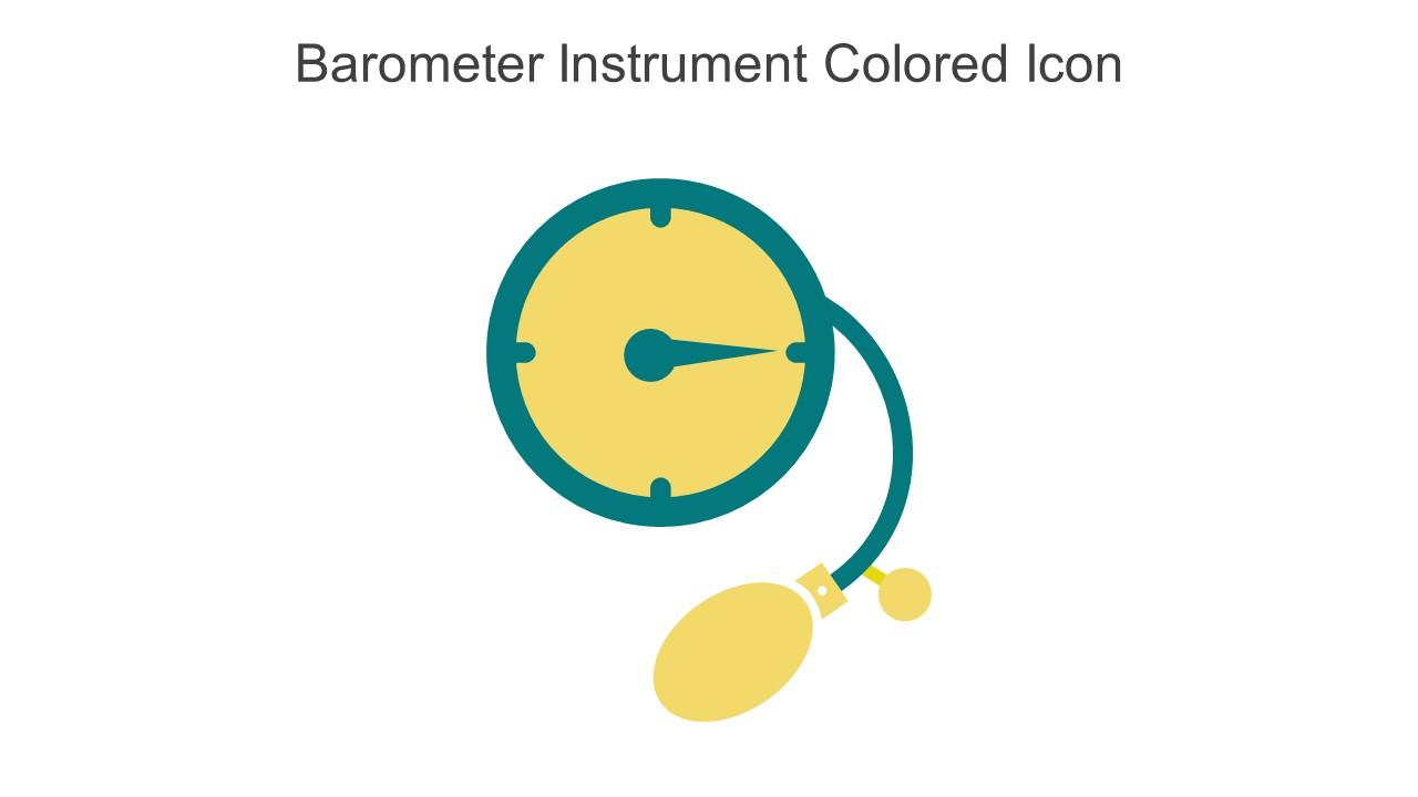 Barometer Instrument Colored Icon In Powerpoint Pptx Png And Editable Eps Format