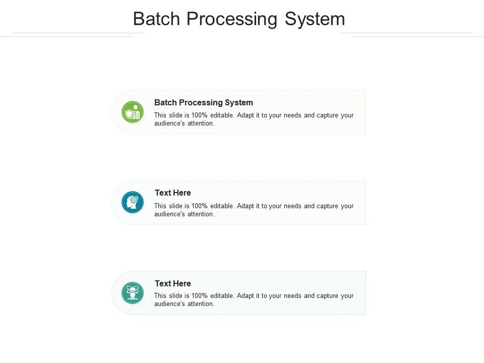 Batch Processing System Ppt Powerpoint Presentation Infographic ...