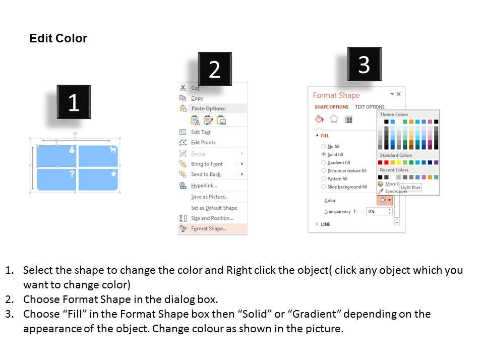 Bcg Matrix For Business And Management Flat Powerpoint Desgin ...