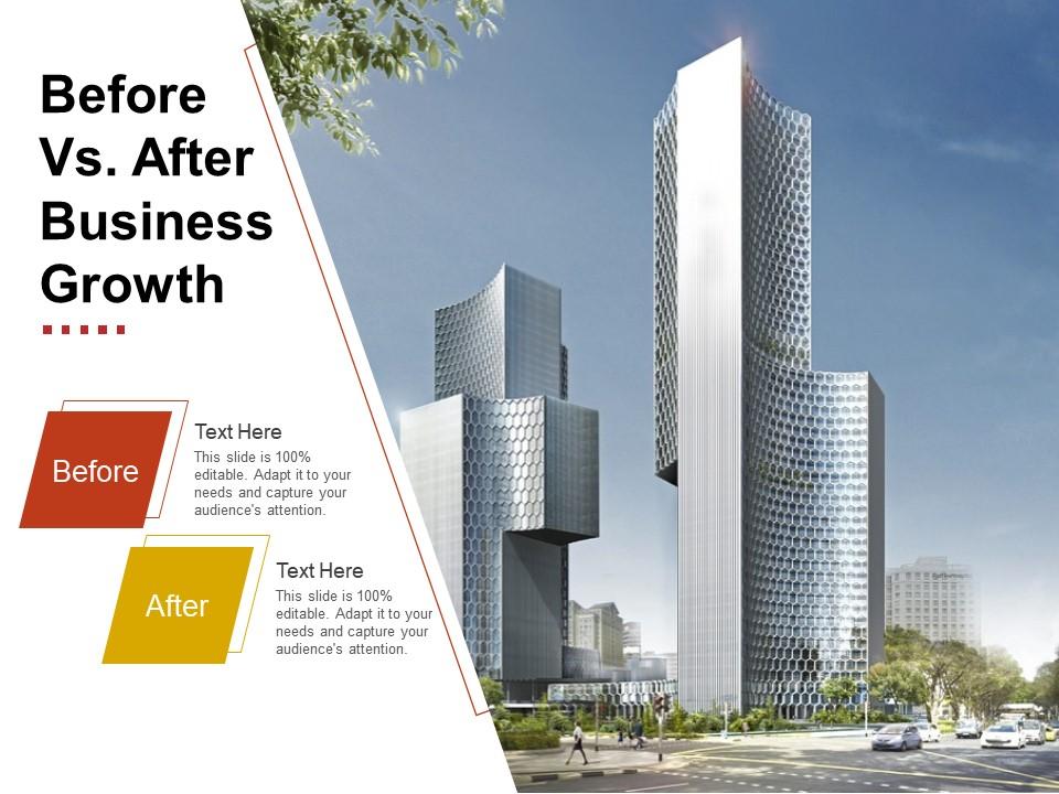 Before vs after business growth Slide00