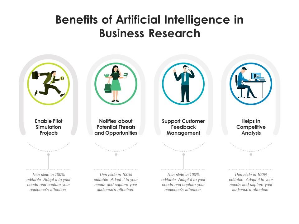 Benefits of artificial intelligence in business research Slide00