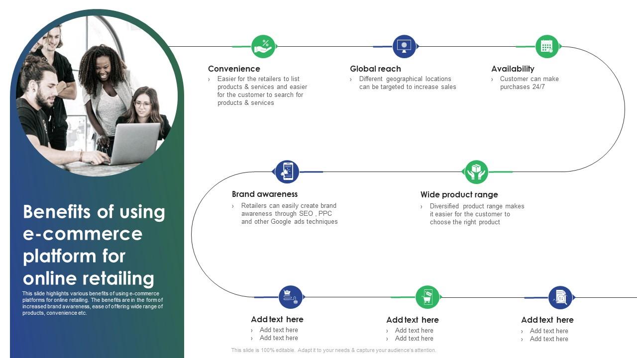 Benefits Of Using E Commerce Platform For Online Retailing Online Retail Marketing