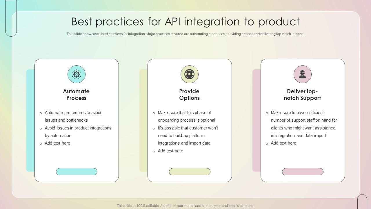 Best Practices For API Integration To Product Customer Onboarding ...