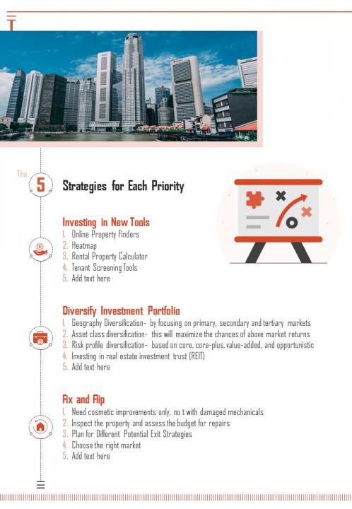 Bi fold realtor business plan for buying real estate document report pdf ppt template Slide03