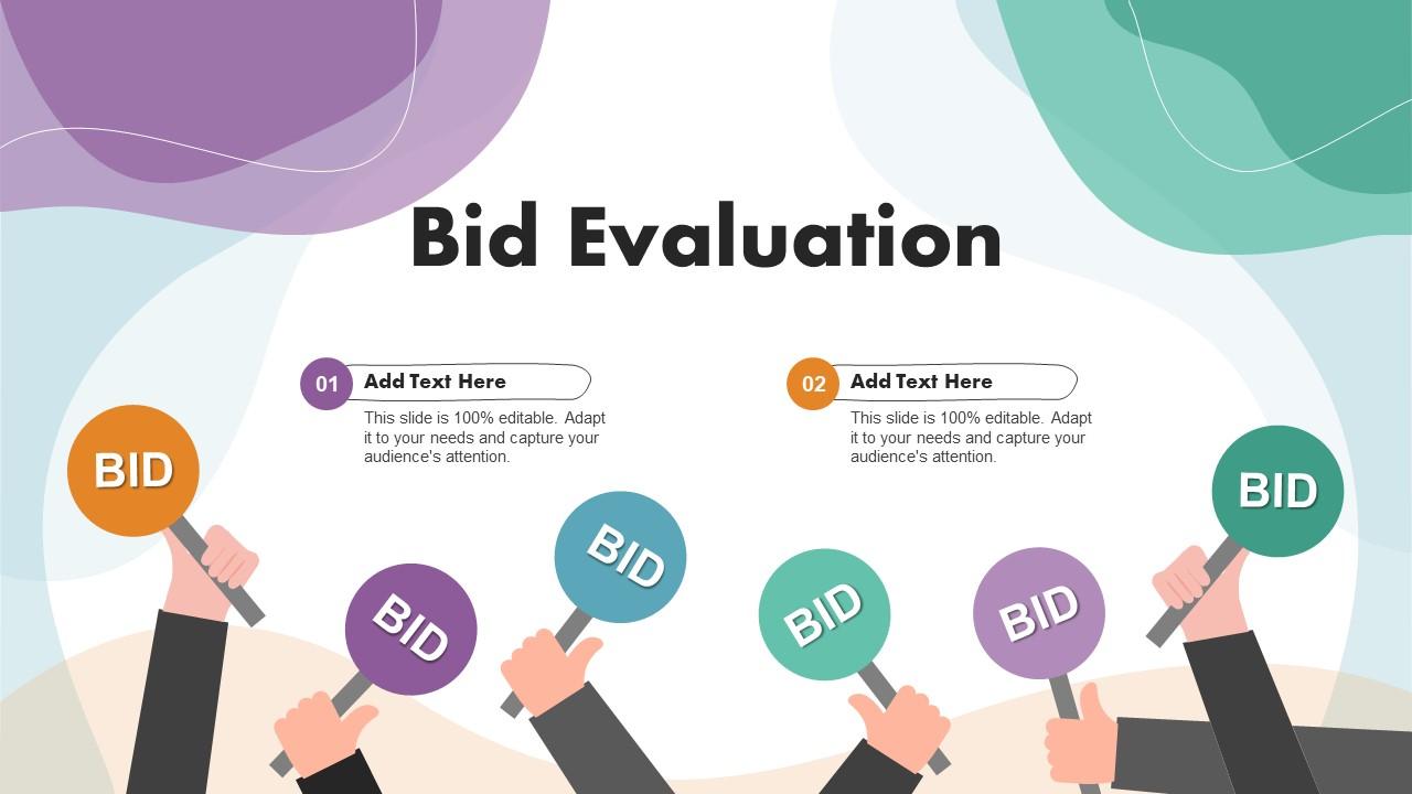 Bid Evaluation Ppt Powerpoint Presentation File Deck PPT Example