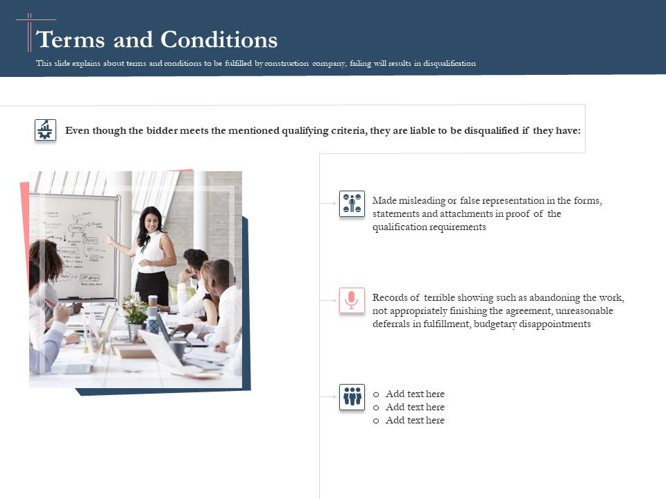 Bidding comparative analysis terms and conditions ppt powerpoint presentation styles Slide00