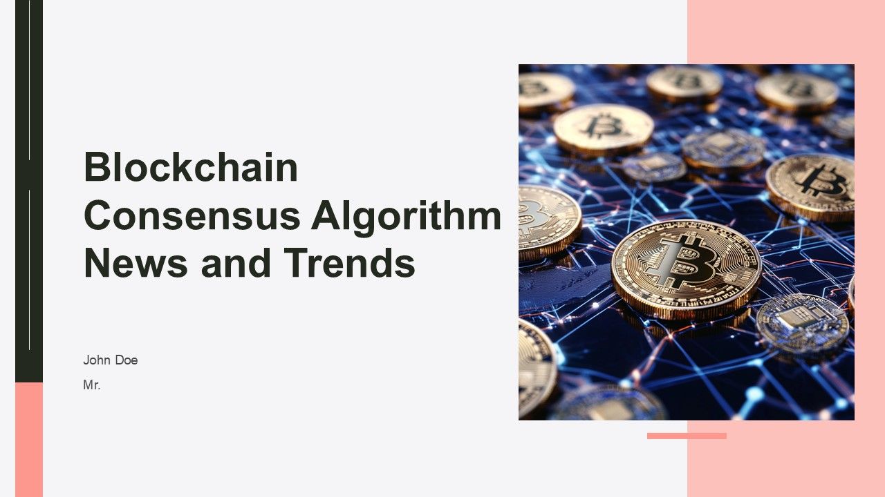 Blockchain Consensus Algorithm News And Trends PPT Example ACP